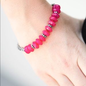3/$10 Totally Rad Pink Bracelet